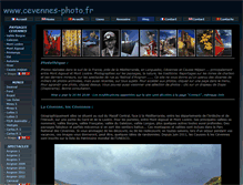 Tablet Screenshot of cevennes-photo.fr